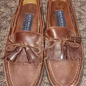 Sperry Men's Brown Leather Loafers